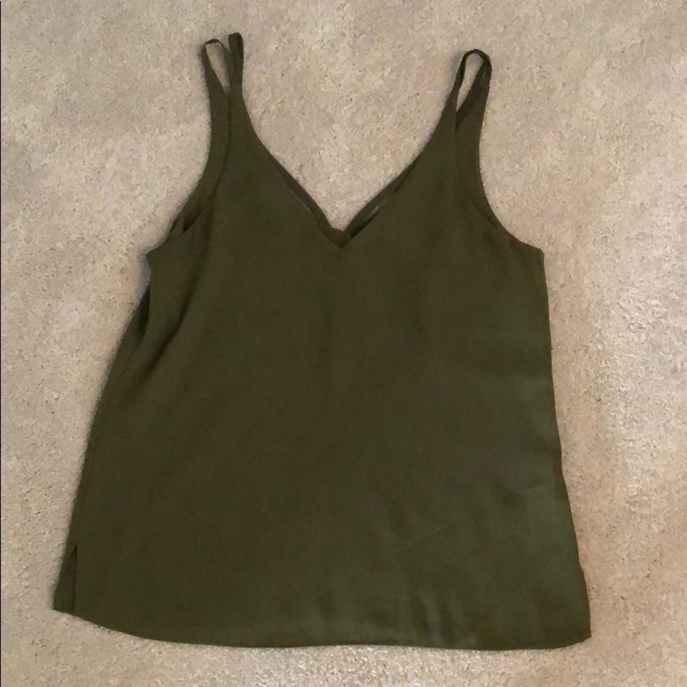 Green Top Shop Tank